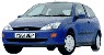 стекла на ford-focus-i-hatchback-3d-do-2004