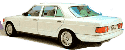 стекла на mercedes-126-s-sedan-4dl-s-1981-do-1991