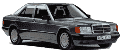стекла на mercedes-201-e-sedan-4d-s-1982-do-1985