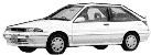 стекла на nissan-sunny-hatchback-3d-s-1986-do-1991