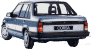 стекла на opel-corsa-sedan-4d-s-1982-do-1992