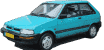 стекла на subaru-justy-hatchback-3d-s-1984-do-1989