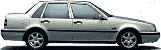 стекла на volvo-440-460-sedan-4d