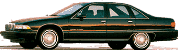 стекла на chevrolet-caprice-sedan-4d-s-1991-do-1996