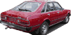 стекла на toyota-corona-rt170-hatchback-5d-s-1987-do-1992