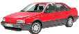 стекла на volkswagen-passat-b3-b4-sedan-4d-s-1987-do-1996