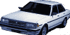 стекла на toyota-mark-ii-rx70-sedan-4d-s-1984-do-1988