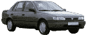 стекла на nissan-pulsar-sedan-4d-s-1990-do-1995