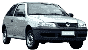 стекла на volkswagen-pointer-hatchback-3d