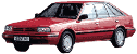стекла на nissan-auster-hatchback-5d-s-1986-do-1990