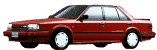 стекла на nissan-auster-sedan-4d-s-1986-do-1990