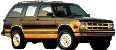 стекла на gmc-envoy-jeep-5d-s-1991-do-1994