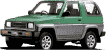 стекла на daihatsu-rocky-f300-jeep-3d-s-1990-do-1993