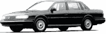 стекла на lincoln-continental-sedan-4d-s-1988-do-1994