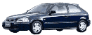 стекла на honda-type-hatchback-3d-s-1997-do-2001