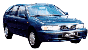 стекла на nissan-sentra-b14-hatchback-5d-s-1995-do-1998