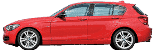 стекла на bmw-1-hatchback-5d-s-2012-do-2020