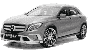 стекла на mercedes-156-gla-jeep-5d