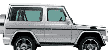 стекла на mercedes-gelandewagen-463-jeep-3d-s-1997-do-2012